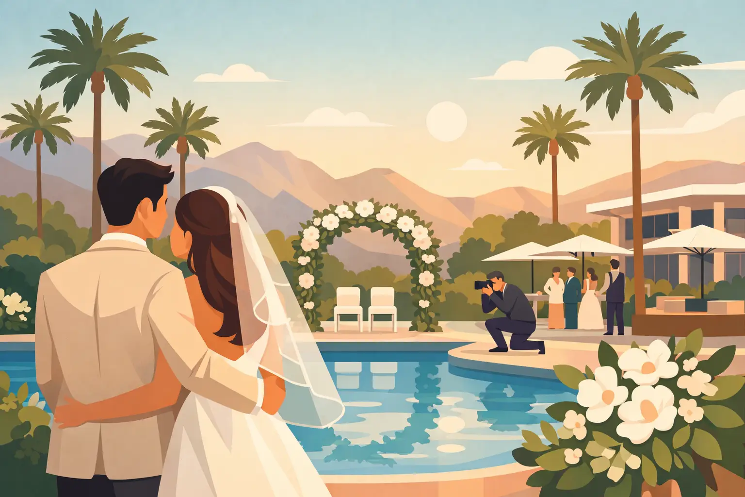 Palm Springs Resort Wedding Photos That Last