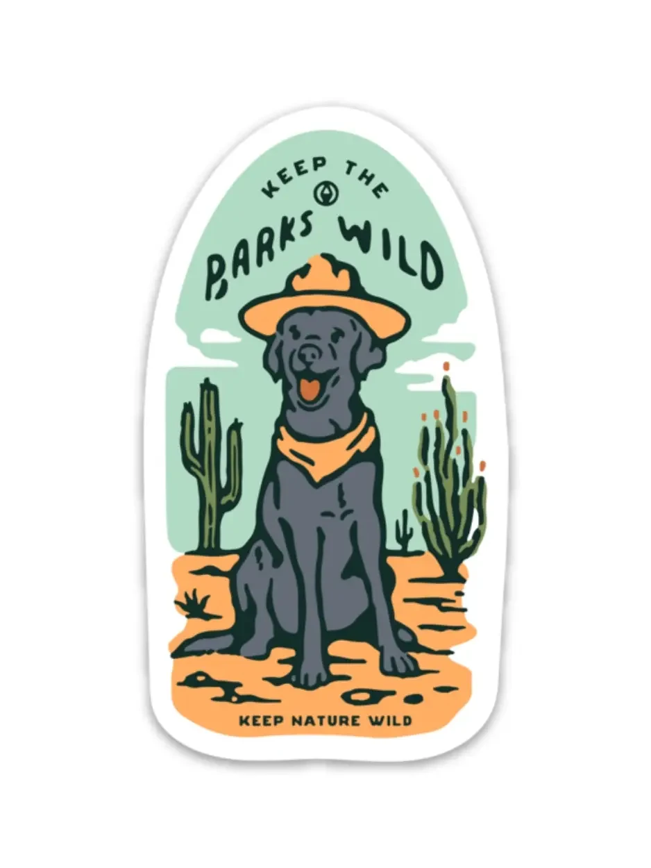 Keep the Desert Barks Wild | Sticker