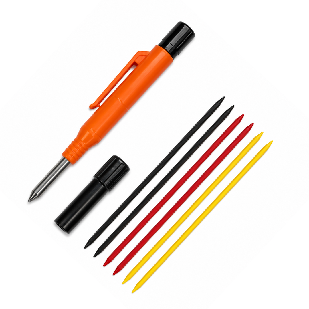 Stiftpenna + 6 extra stift