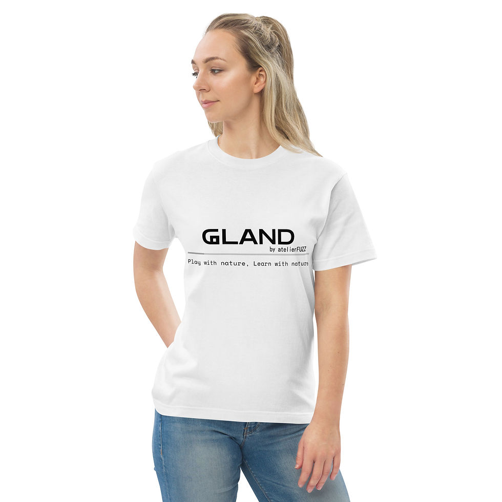 サムネイル： GLAND by atelierFUZZ オリジナルTシャツ white