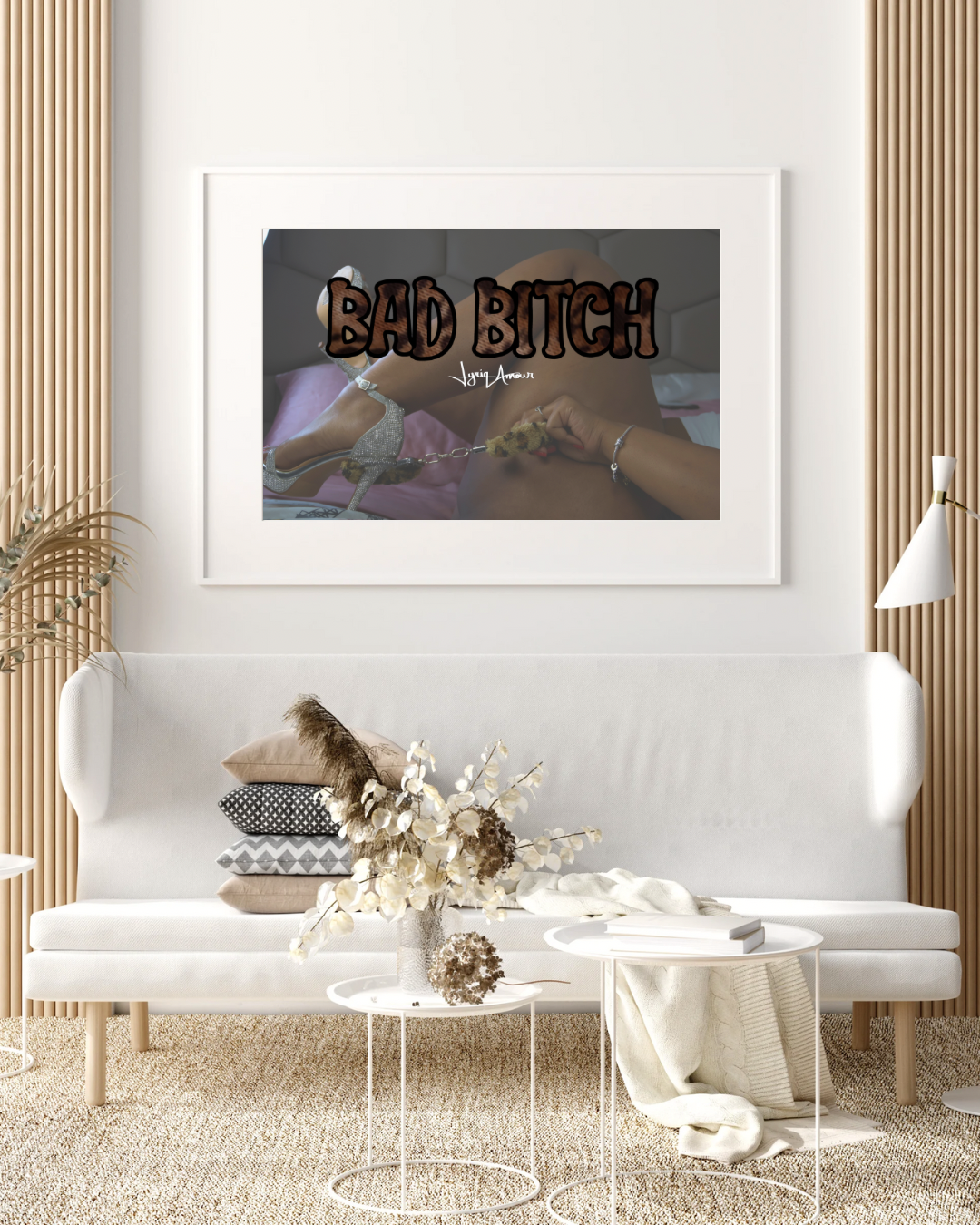 Lyriq Amour "Bad Bitch" Signature Wall Art