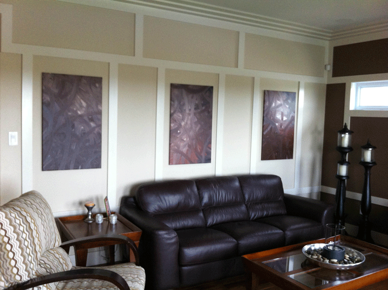 Large painting for living room, custom artwork by Kelly Anne Bedford