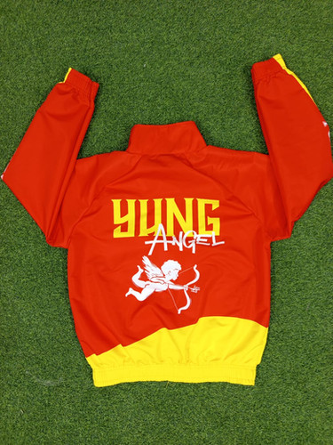 Red & Yellow Windbreaker sets unisex size | Yung Angel