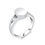 Thumbnail: 💍 Ellipse Urn Ring for Ashes – Stainless Steel Memorial Jewelry