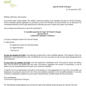 Assemblée Générale