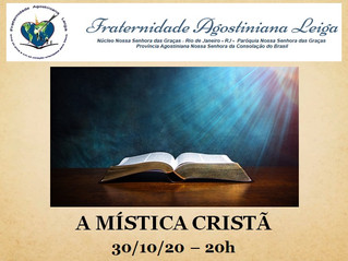 A Mística Cristã. Videoconferência ministrada pelo prof. Jorge Gabriel R. de Oliveira.