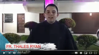 Mês Vocacional - Vídeo com o depoimento de Frei Thales Ryan de Carvalho - OSA