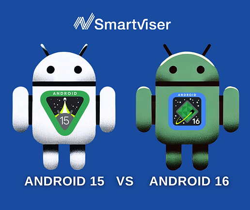 SmartViser Android 15 vs Android 16 benchmark report