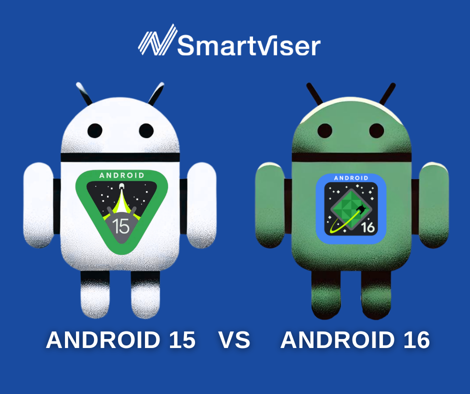SmartViser Android 15 vs Android 16 benchmark report