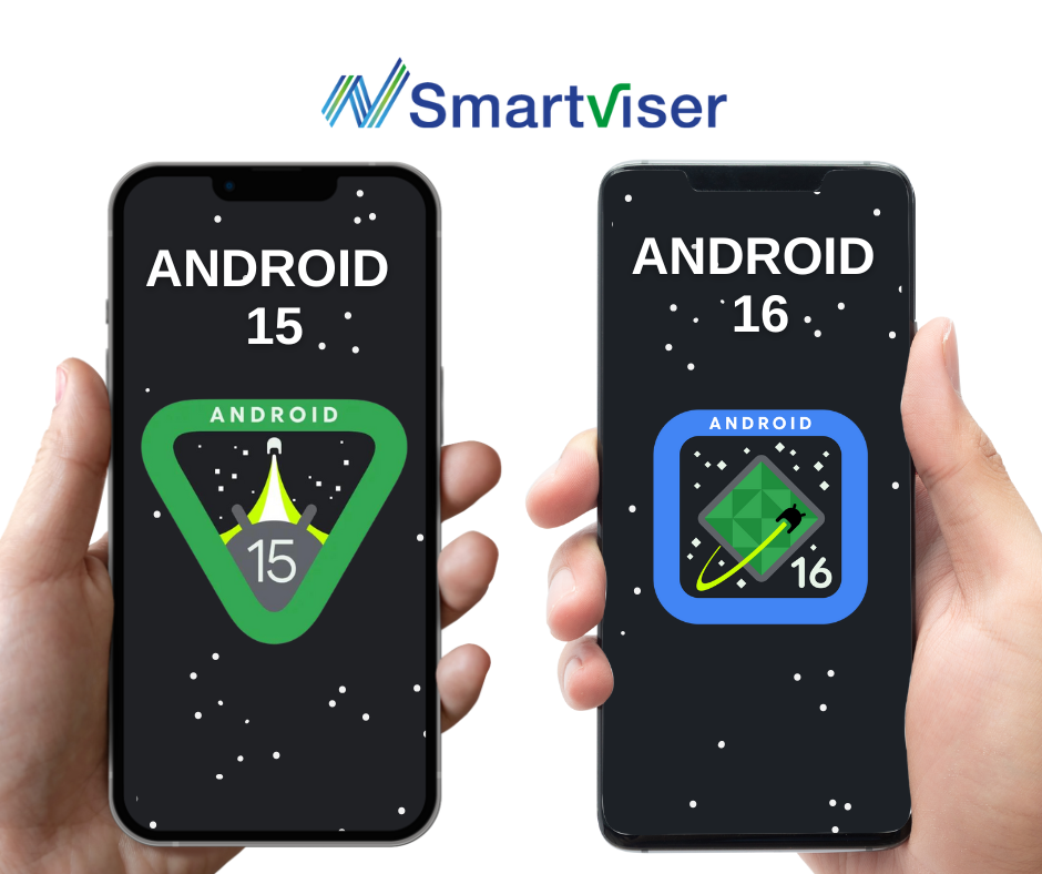 SmartViser Android 15 vanilla ice cream vs Android 16 baklava benchmark report
