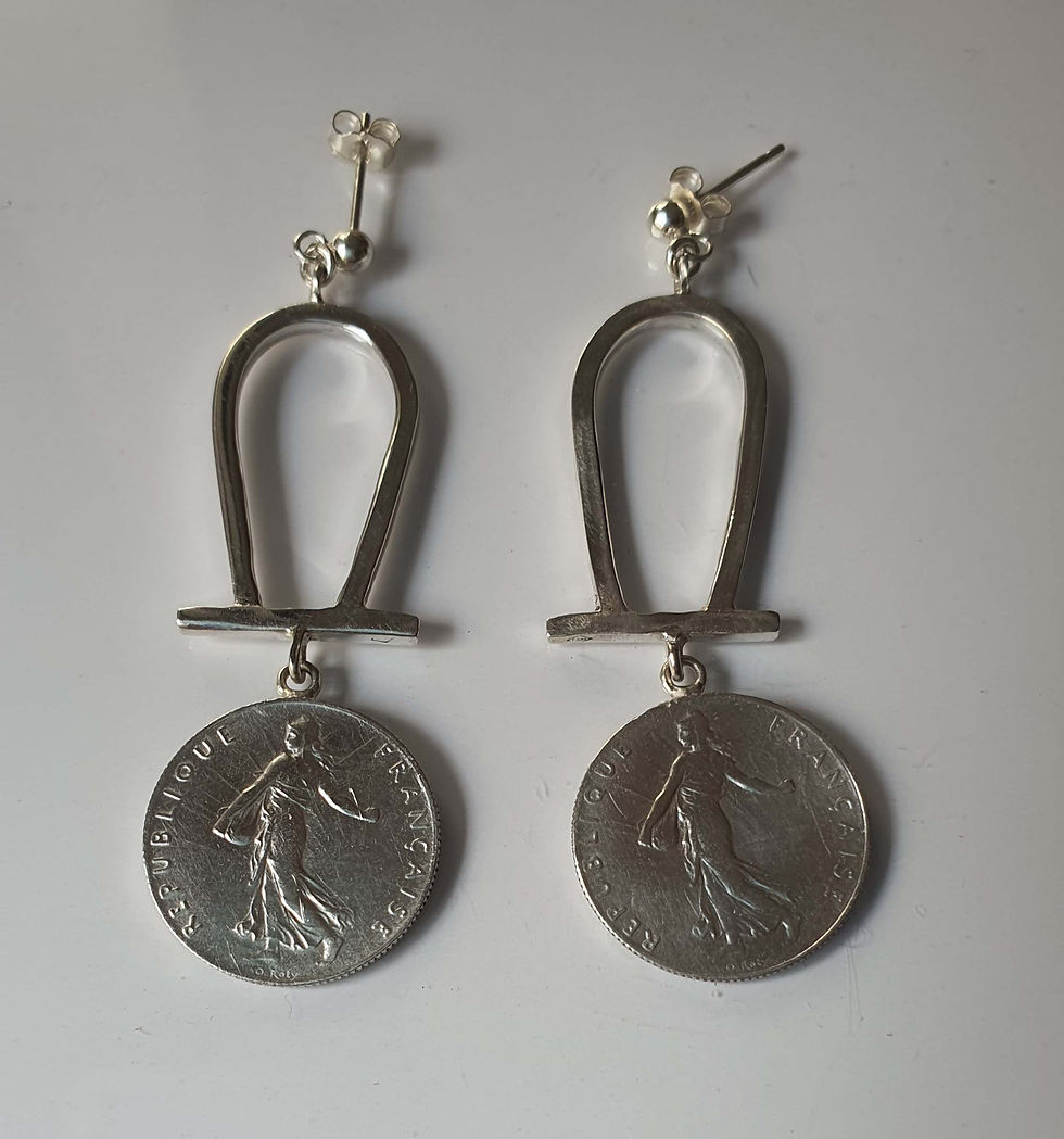 Miniaturebillede: Boucles d'oreilles Hyphen XL