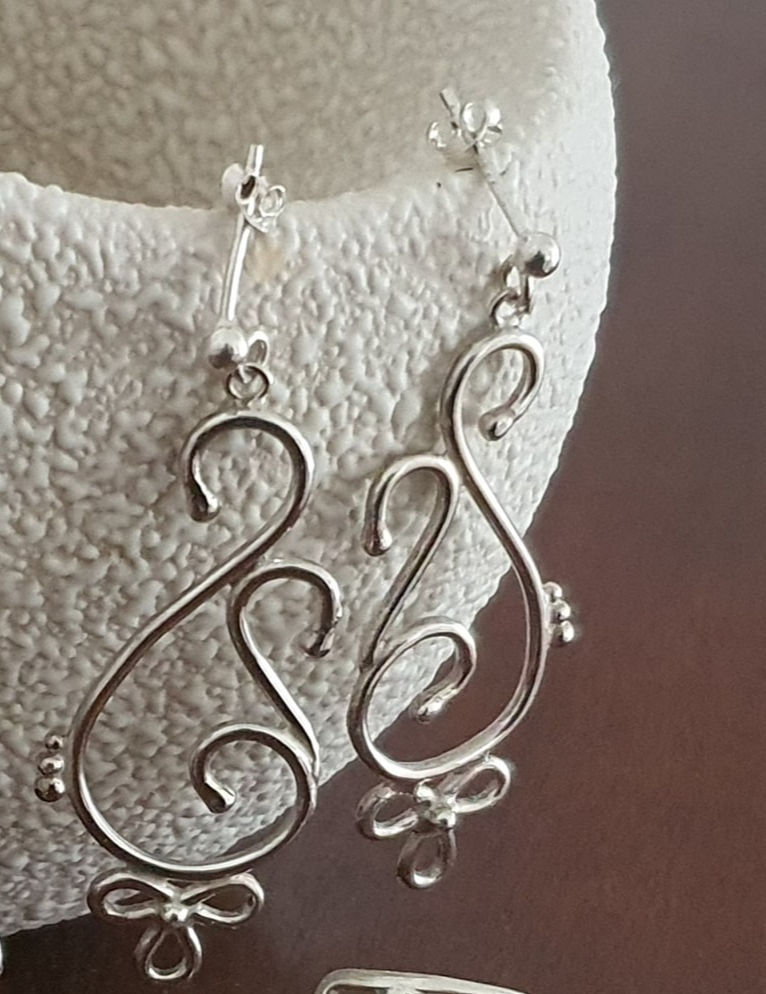 Miniature : Boucles d'oreilles Subtil Volupté Argent 925