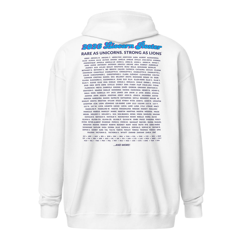 Thumbnail: Unisex Roar For Rare zip hoodie