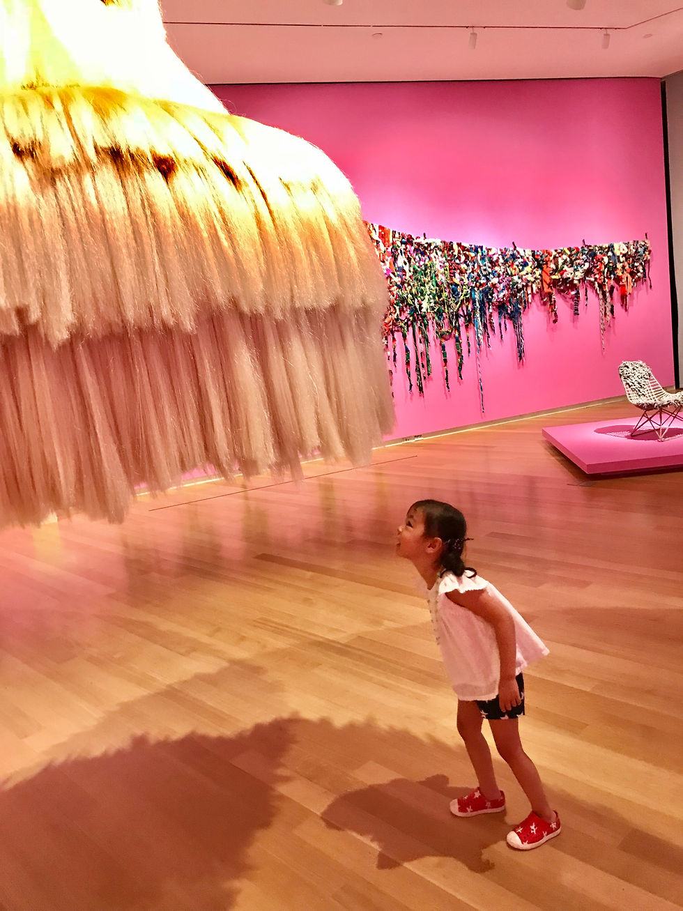 Museum of Art and Design, Samantha Littman, Tanya Aguiniga, Derrick Adams, Interlace, Craft and Care, Surface Depth