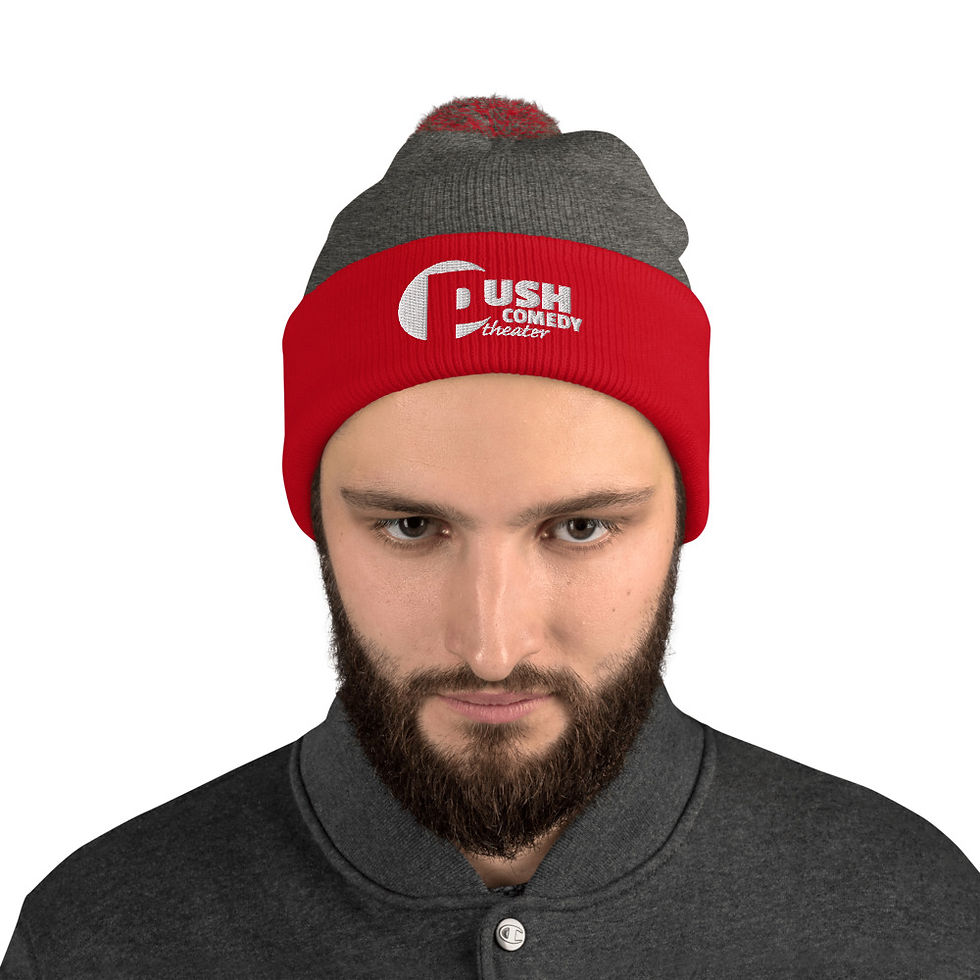Thumbnail: Push Comedy Pom-Pom Beanie