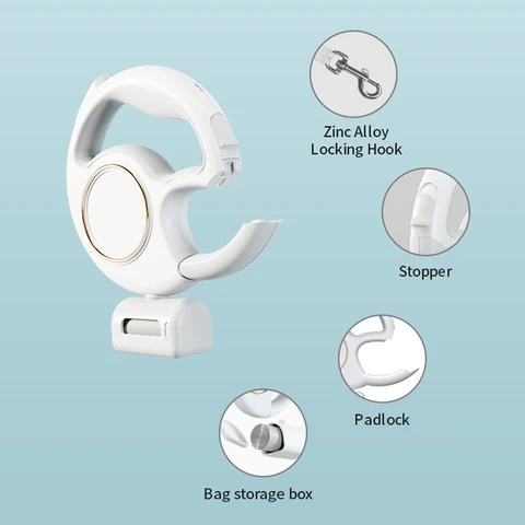 Thumbnail: LED Retractable Leash with USB-C