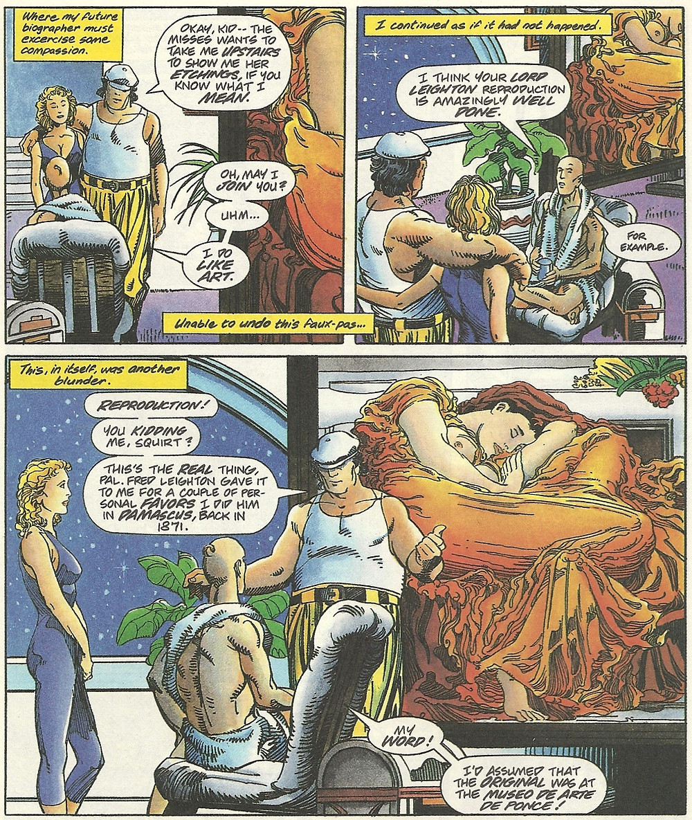 Page d'Archer et Armstrong par Barry Windsor-Smith