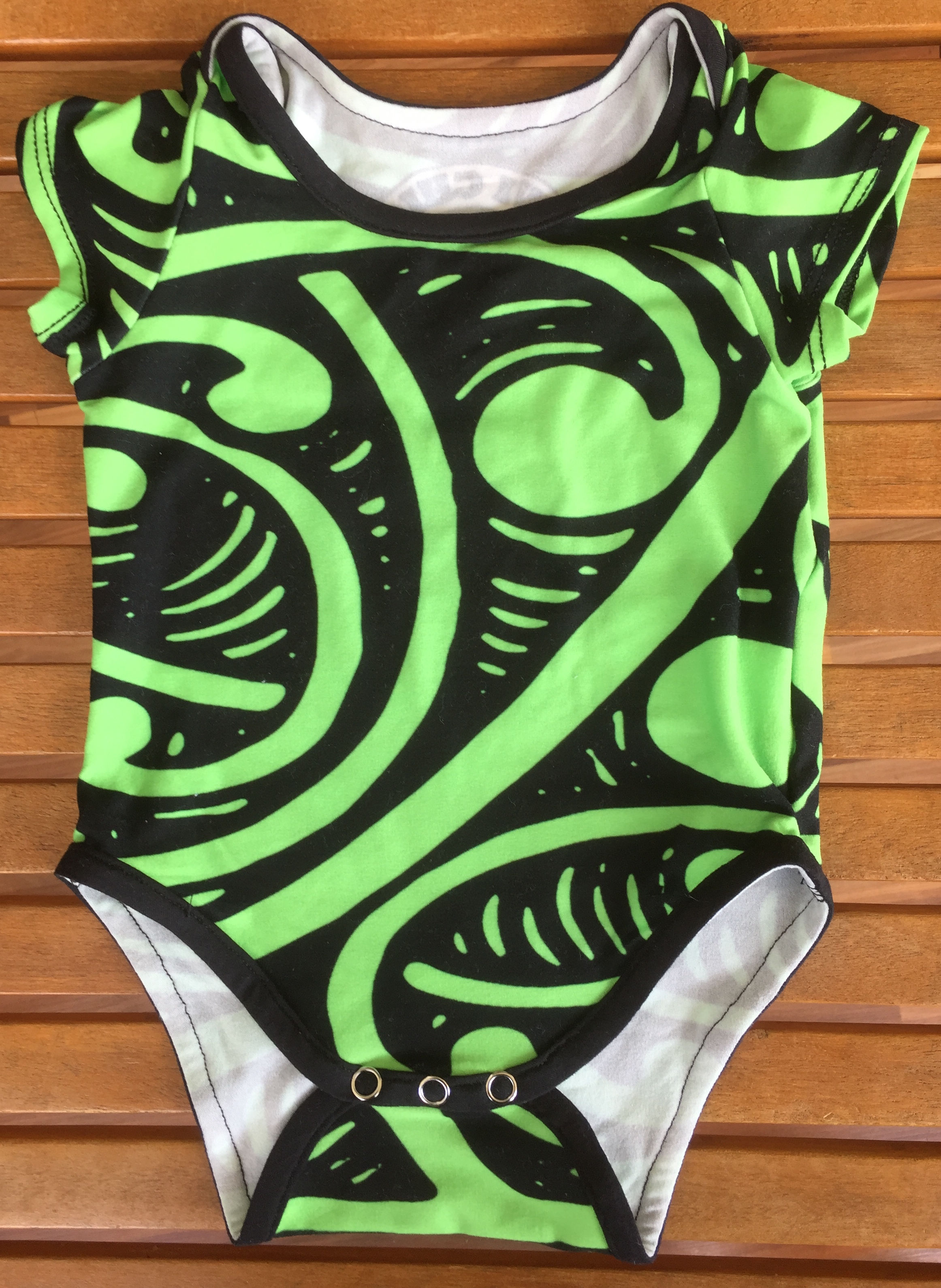 Kowhai baby bodysuit