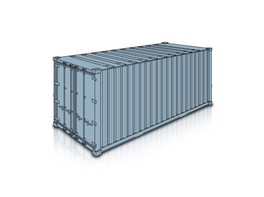 Container 20 piedi — box marittimo 4Landing