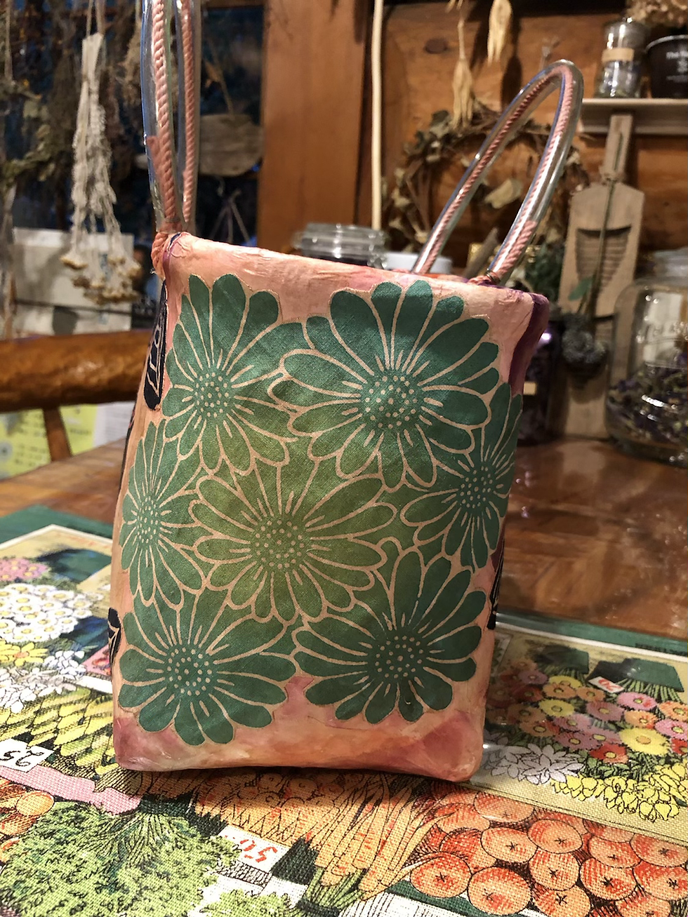 Thumbnail: 一閑張りかご