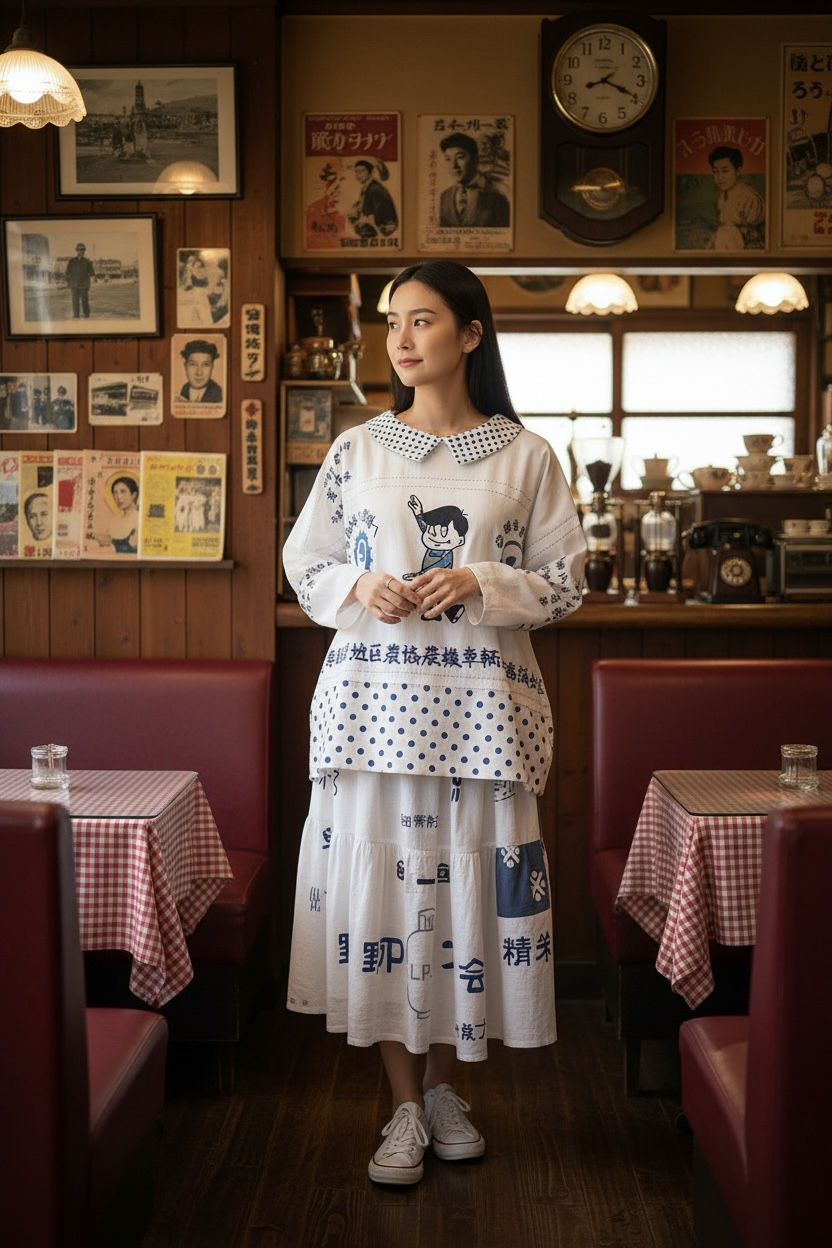 Thumbnail: Vintage Tenugui Shirt 