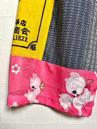 昭和のオーデコロンの旗などからワイドパンツ | MomoyoStoby