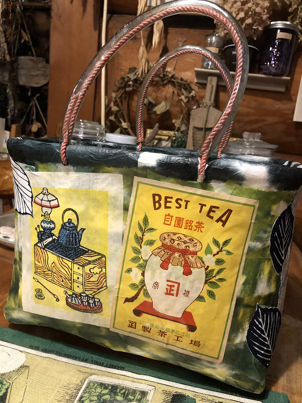 サムネイル： 一閑張り　Ikkanbari basket
