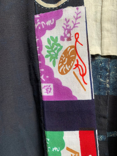 ヴィンテージ 半纏と手ぬぐいジャケット | MomoyoStoby