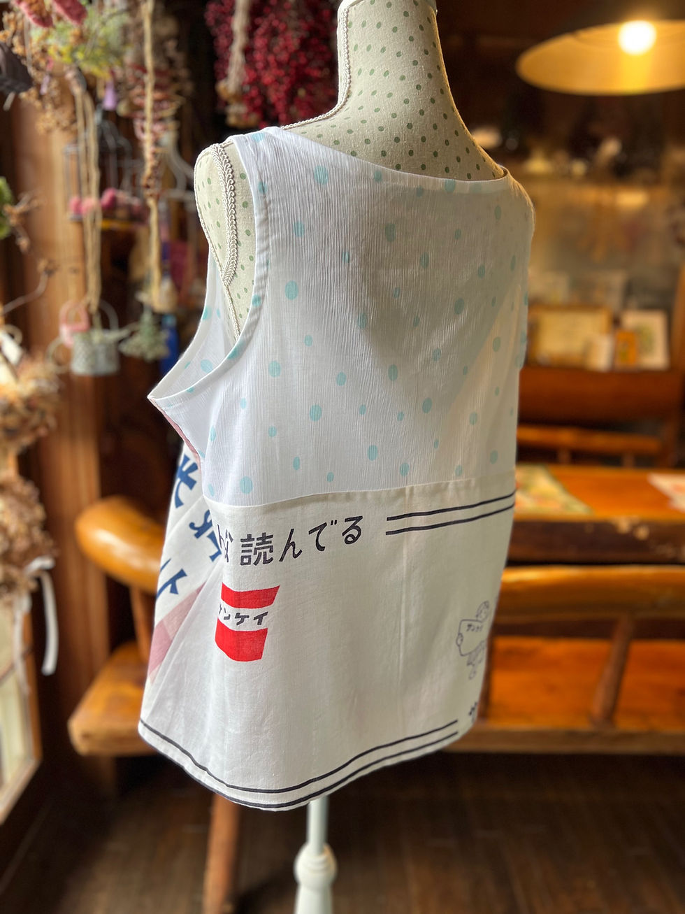 サムネイル： 1970’s Vintage Tenugui And Yukata Camisole