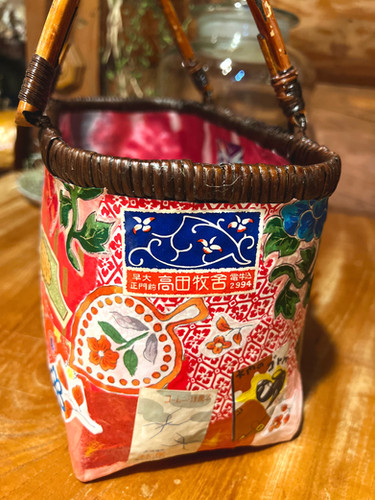 一閑張りかごバスケット Ikkanbari Basket | MomoyoStoby