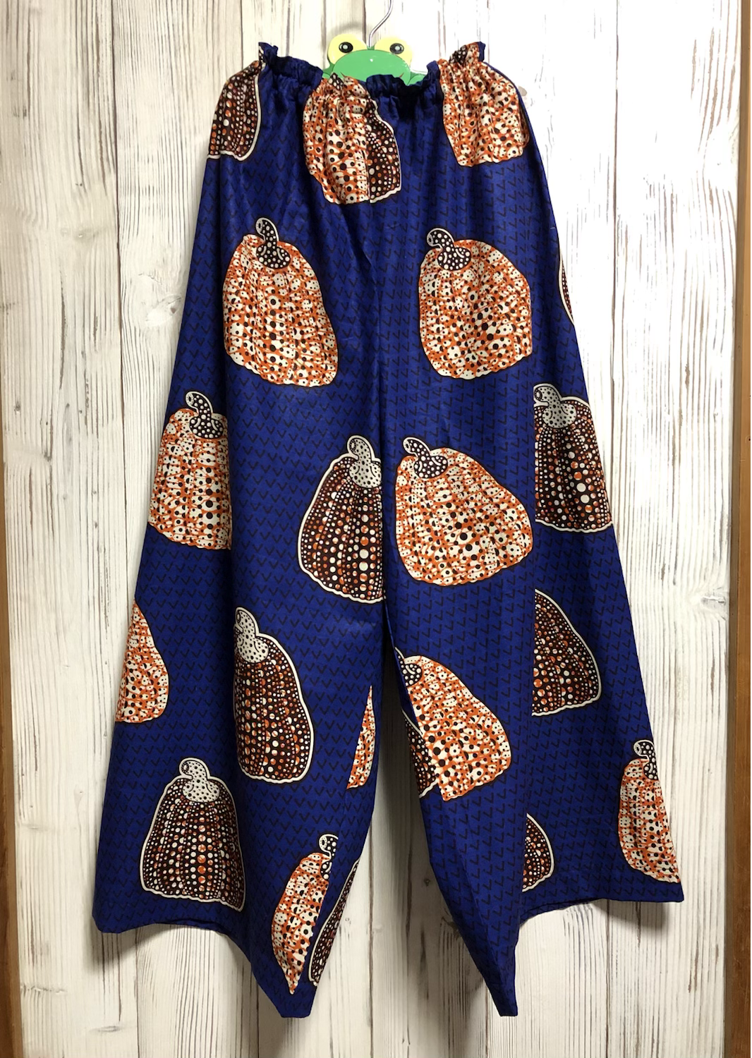 African Fabric Pants  アフリカ布のワイドパンツ