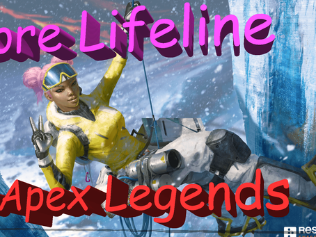 История легенды Лайфлайн из игры Apex Legends