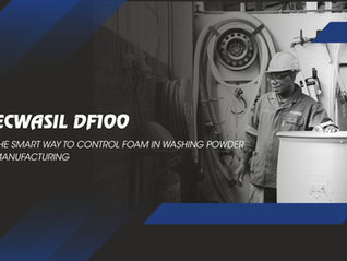 EcwaSil DF100: The Smart Way to Control Foam in Washing Powder Manufacturing