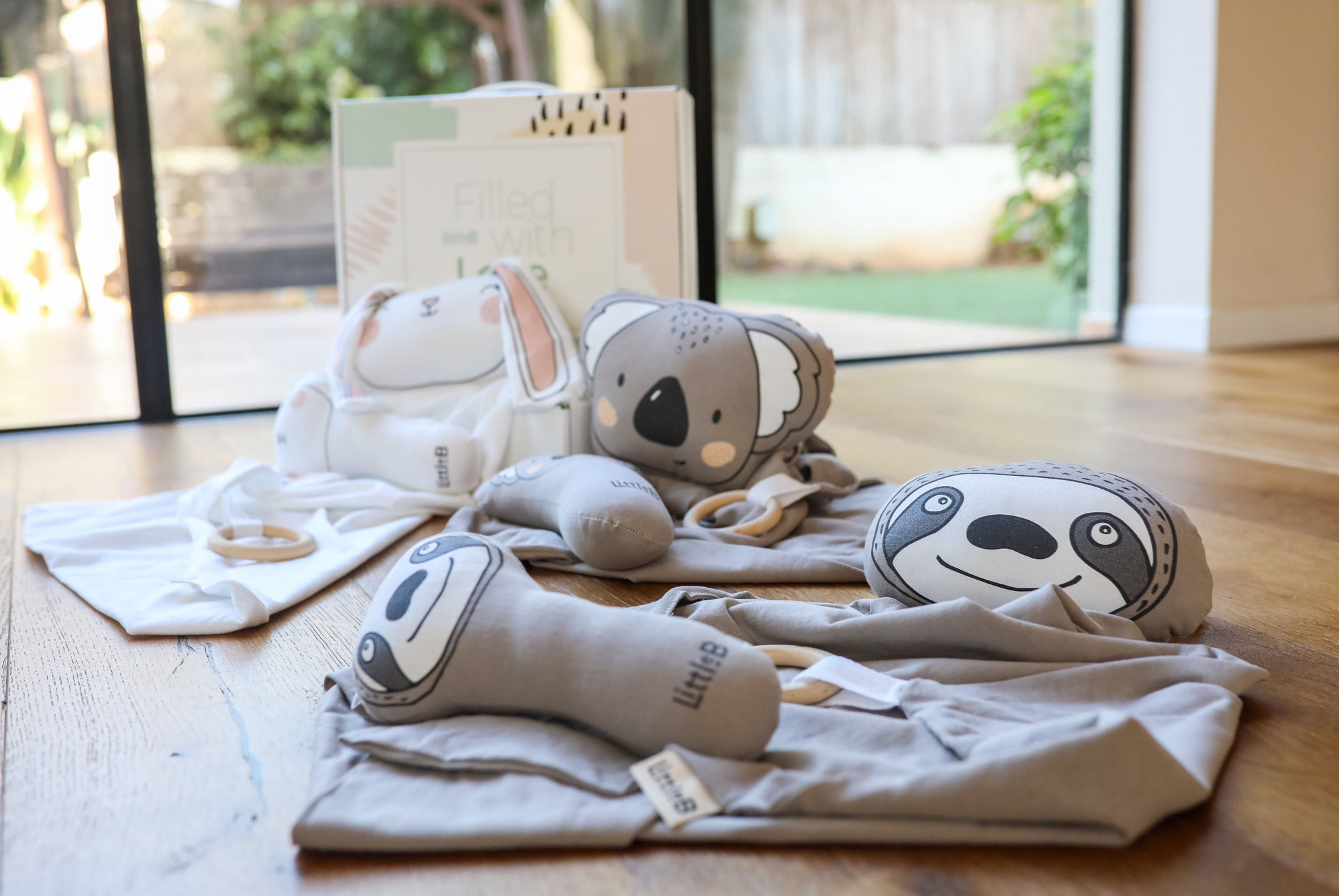 מארז מתנה לתינוק Woodland Hug Kit