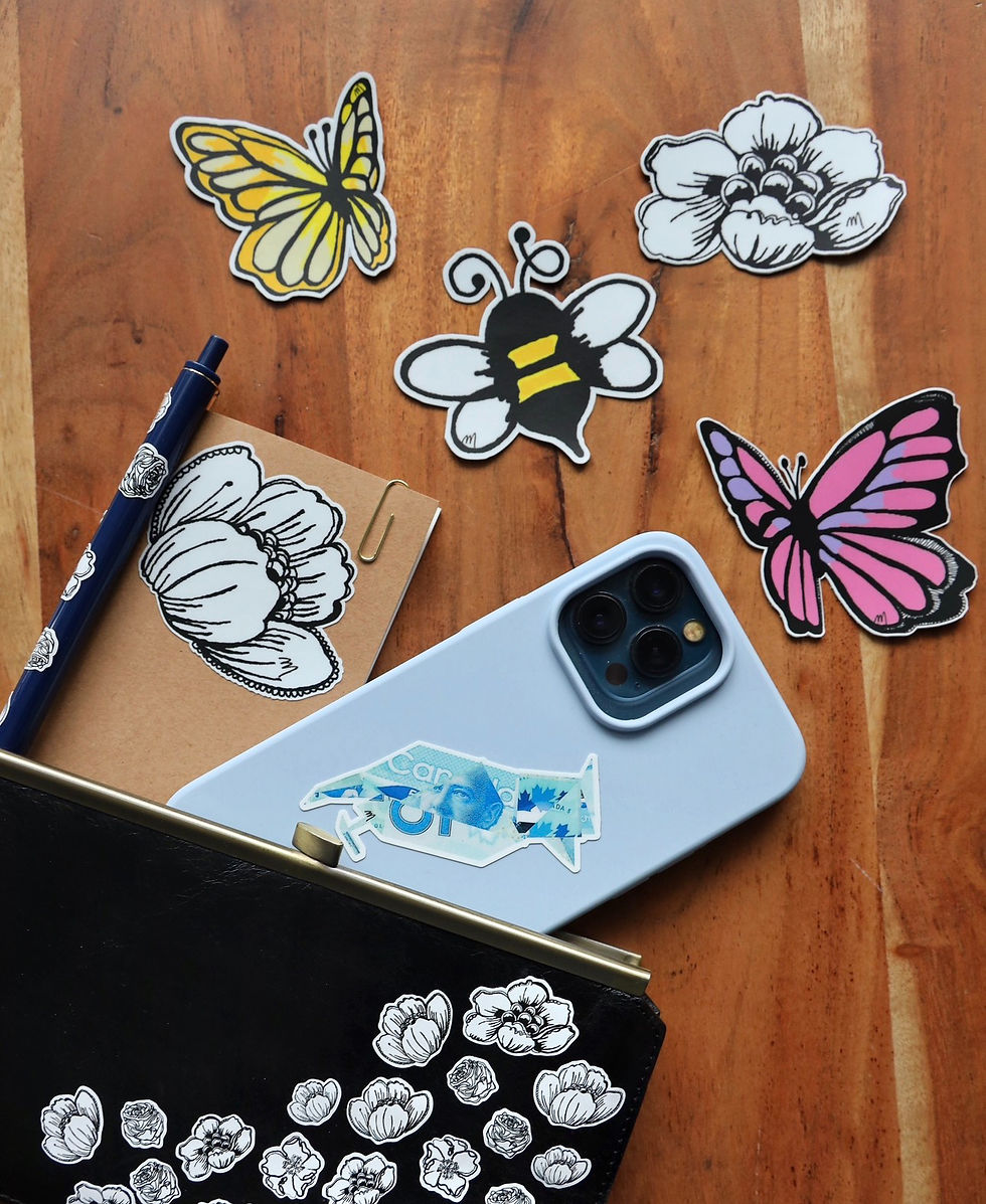 Thumbnail: Yellow Butterfly Sticker