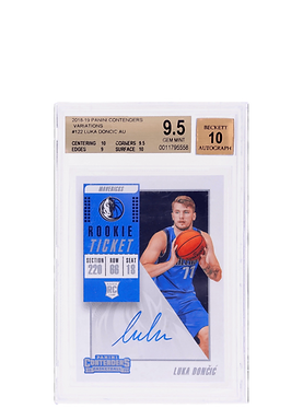 Luke Doncic Rookie card