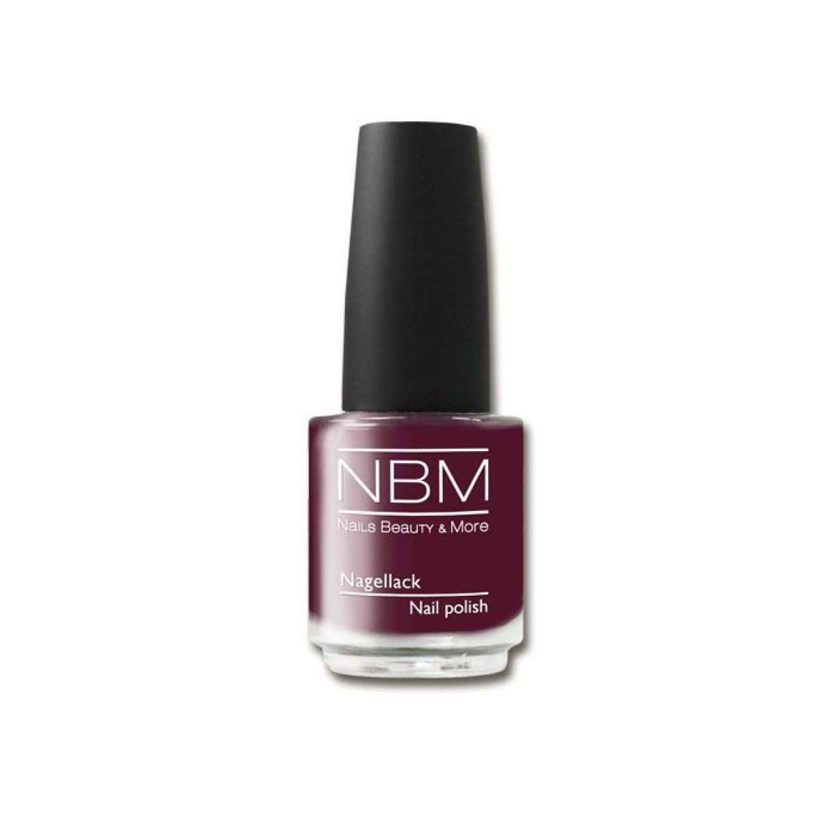 NBM Nagellack Nr. 33 aubergine 14 ml.