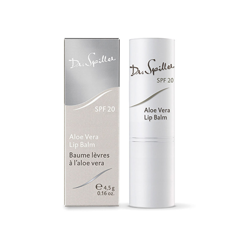 Dr. Spiller Aloe Vera Lip Balm SPF 20 4,5 g.