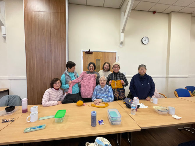 Knitting class 26-01-2025