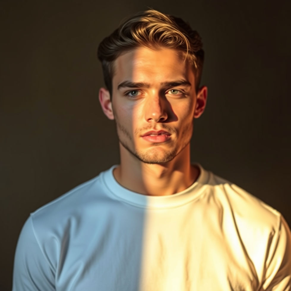 Golden hour portrait