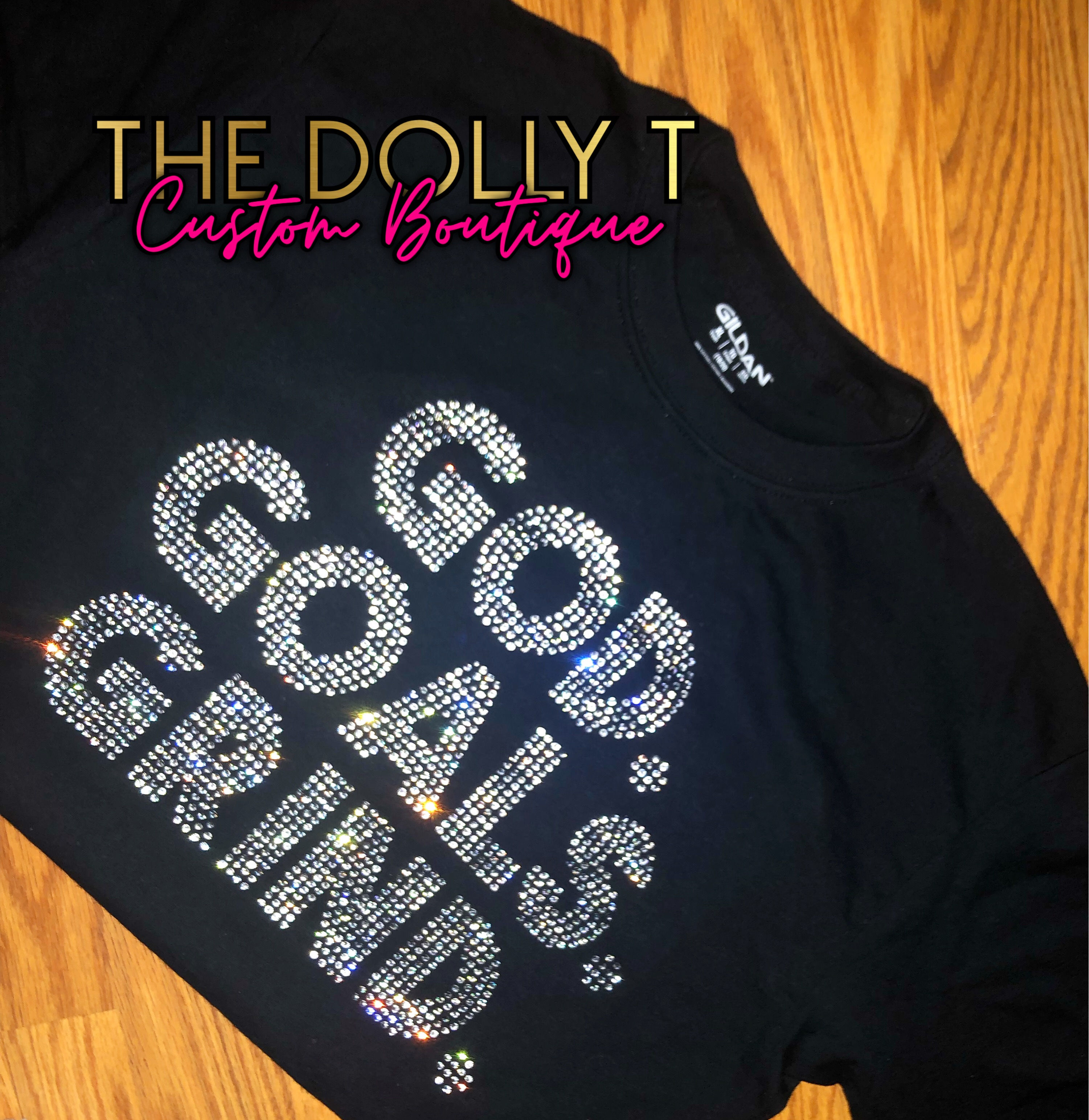 Triple G’s Rhinestone T-Shirt