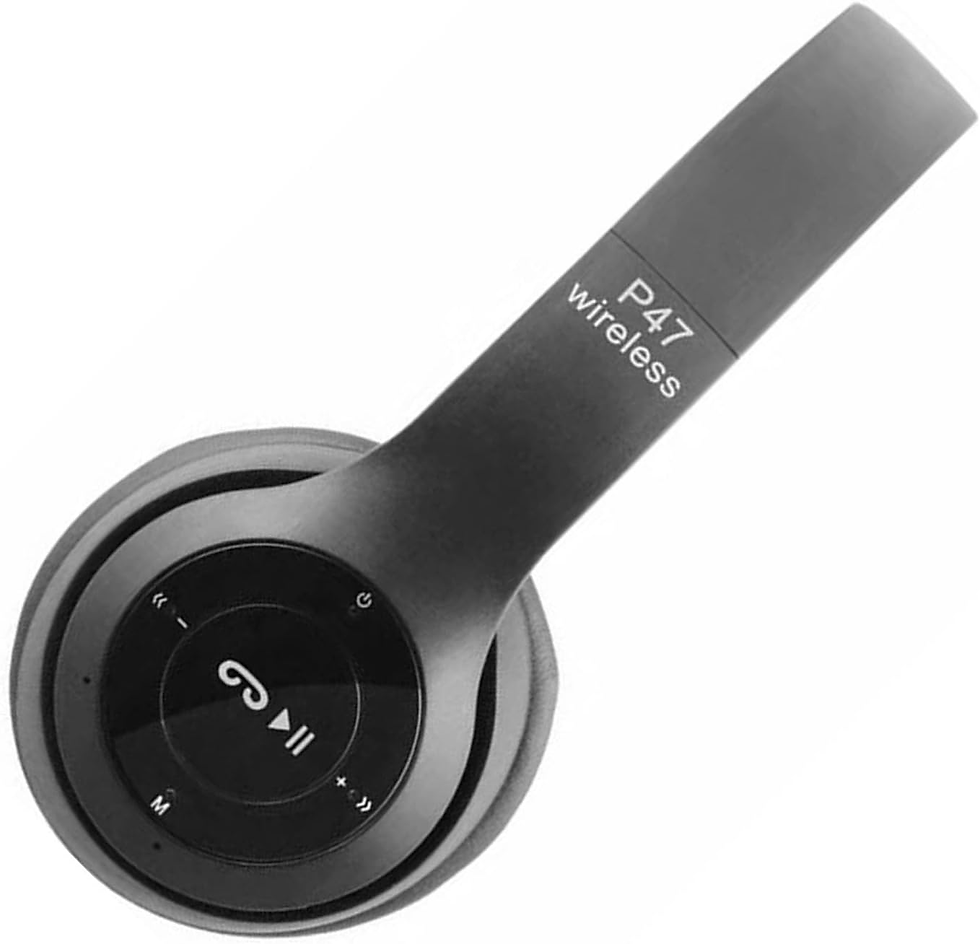 Thumbnail: Wireless Bluetooth 5.0 Headphones Headset Over-Ear FM Radio MIC Foldable TF Card