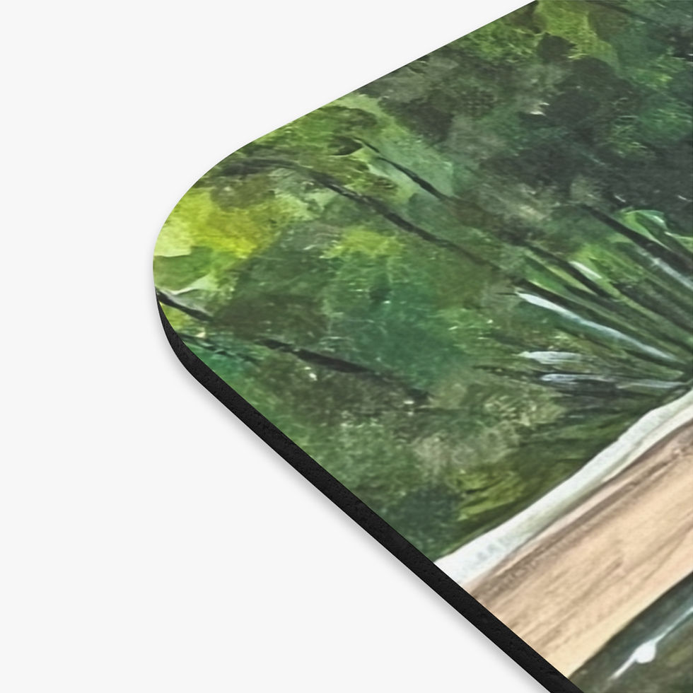 Thumbnail: Fall at Lauritzen Garden Mouse Pad (Rectangle)