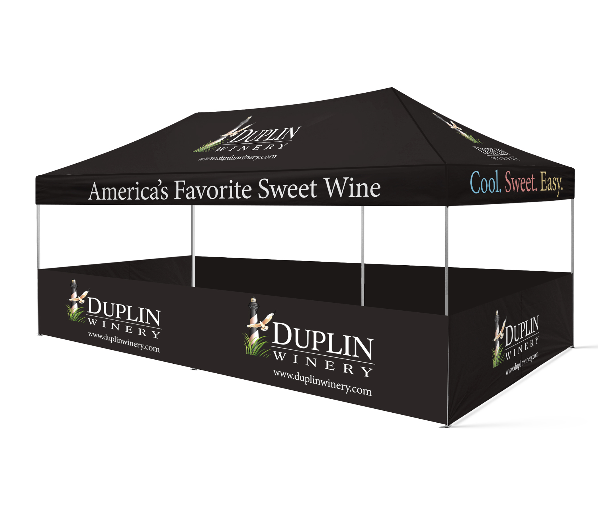 Duplin Winery custom canopy