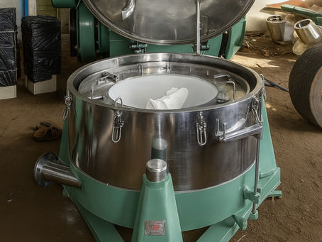 Novel Wastewater Treatment SS316 Continuous Bag Pulling Centrifuge
