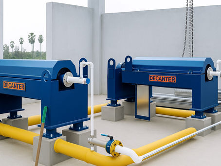 Repair CETP Hastelloy Industrial Dehydrating Sludge Centrifuge
