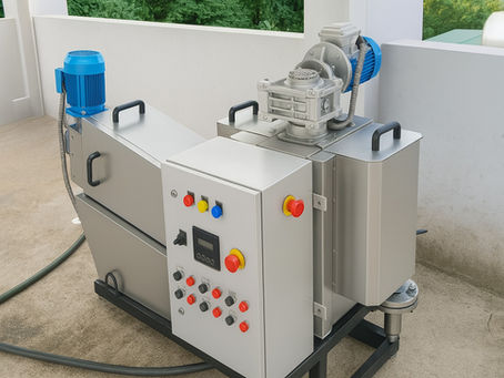 WHIRLER CETP SS304 Industrial Dewatering Sludge Belt Press
