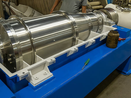 WCPL Sewage SS316 Automatic Draining Sludge Decanter Centrifuge