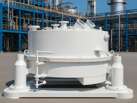 Repair Beverage SS316 Continuous Bag Pulling Basket Centrifuge