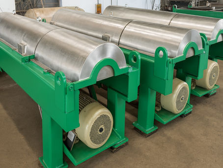 WHIRLER Sewage SS304 Self Cleaning Dewatering Decanter Centrifuge